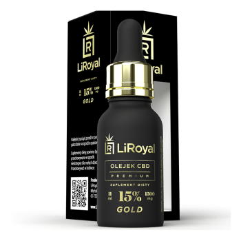 CBD Gold LiRoyal oil 15% - 11 ml